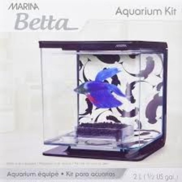 Marina Betta Aquarium Kit (NEW) - Picture 1 of 12
